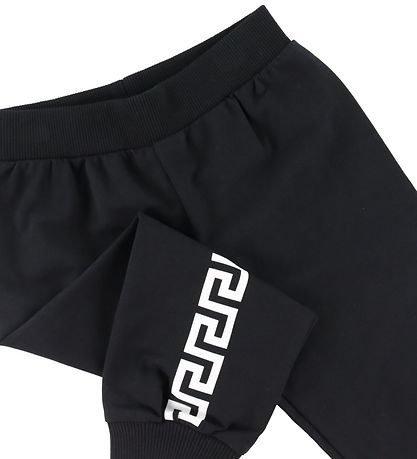 Versace Sweatpants - Black w. White