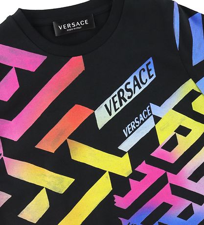 Versace T-Shirt - Schwarz/Mehrfarbig