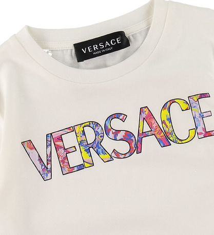 Versace T-paita - Valkoinen, Tulosta