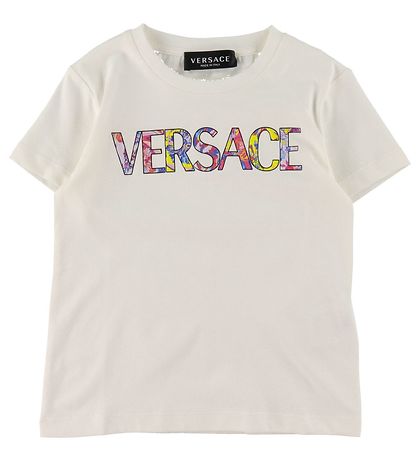 Versace T-paita - Valkoinen, Tulosta