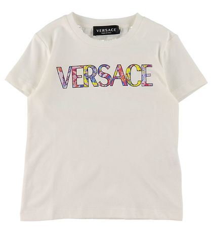 Versace T-Shirt - Blanc av. Imprim