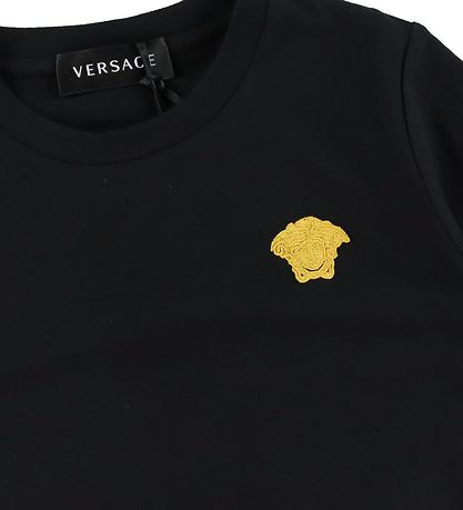 Versace T-shirt - Black with. Gold