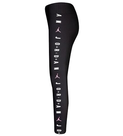 Jordan Leggings - Jumpman High-Rise - Black w. Silver