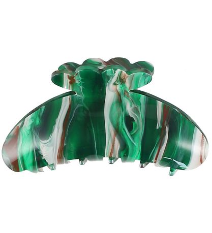 By Stær Hair clip - Asta - 10x5 cm - Bottle Green