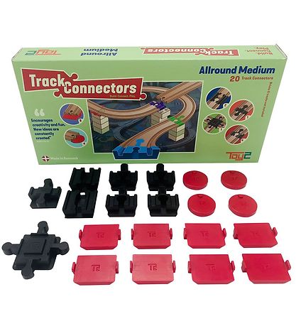 Toy2 Track Connectors - 20 pcs - Allround Medium+