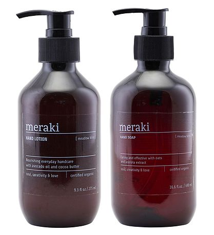 Meraki Geschenkbox - Handseife/Handlotion - Wiese Bliss