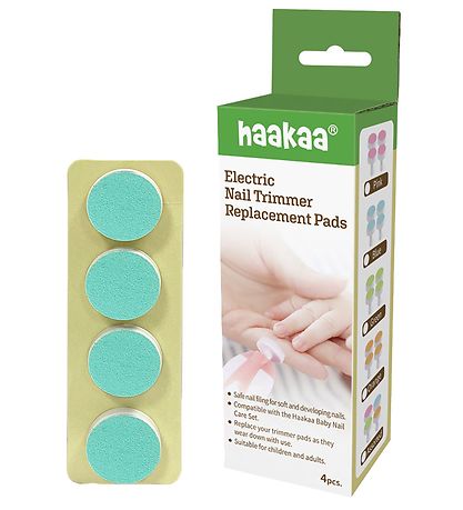Haakaa Slipdyna Refill - 4-pack - 3-6 månader - Blå