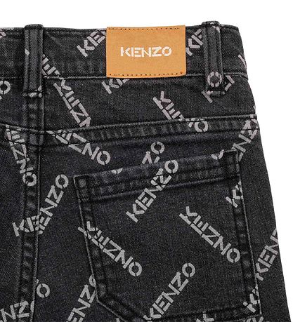 Kenzo Jeans Dark Grey w. Logo Cheap Delivery KW CZ