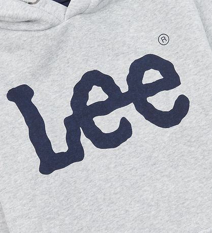 Lee Kapuzenpullover - Wackelige Grafik - Vintage Grey Heather