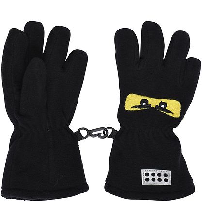 LEGO® Ninjago Gloves - Fleece - Black w. Eyes