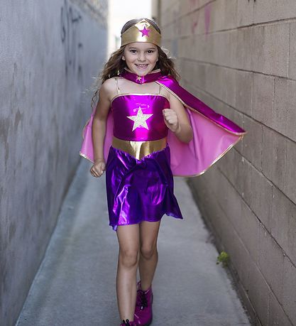 Great Pretenders Naamiaisasut - Superhero Tähti - Magenta