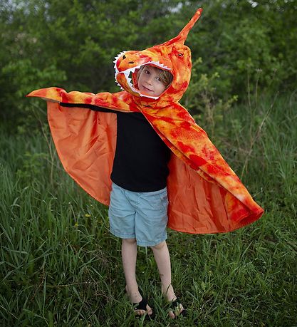 Great Pretenders Búningur - Grandasaurus Pterodactyl - Appelsína