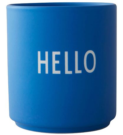Design Letters Cup - Favorite Cup - Hello - Cobalt Blue