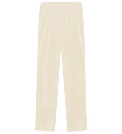 Grunt Byxor - White - Velour - Cream