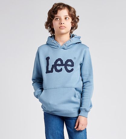 Lee Hoodie - Wobbly Graphic - Spring Lake