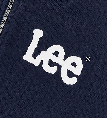 Lee Cardigan m. Kapuze - Wackeliger grafischer BB-Reißverschluss