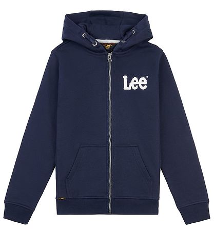 Lee Cardigan m. Kapuze - Wackeliger grafischer BB-Reißverschluss