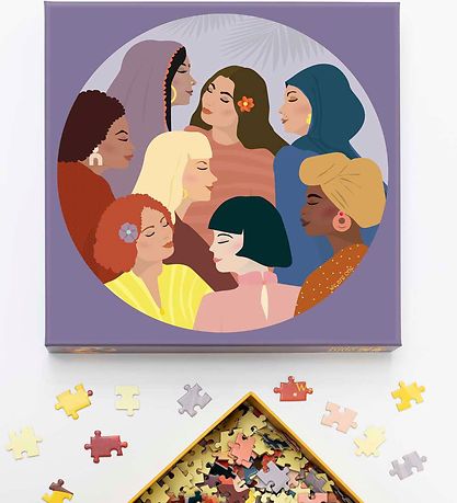 Vissevasse Jigsaw Puzzle - 1000 Bricks - 65x65 cm - We Are One