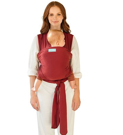 Moby Stretch wrap - Classic - Ruby - Brown