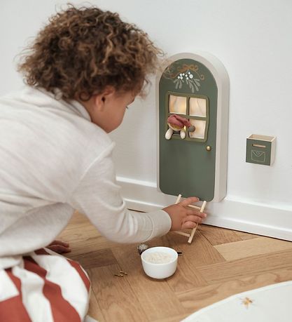 Fabelab Elf Door - Green With Light