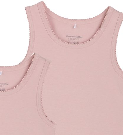 Hust and Claire Undershirt - Flicka - 2-Pack - Dusty Rose