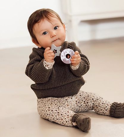 That's Mine Blouse - Flo Sweater - Earth Brown Melange