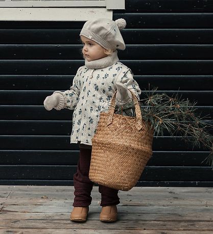 That's Mine Baskenmütze - Bibou gestrickt Blueberry - Pistazie S