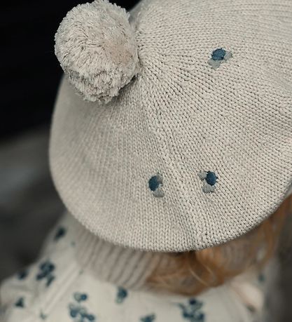 That's Mine Baskenmütze - Bibou gestrickt Blueberry - Pistazie S