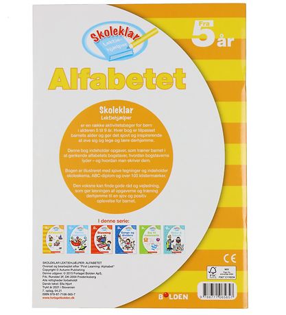 Forlaget Bolden Book - The alphabet - Danish