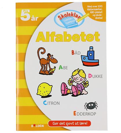 Forlaget Bolden Book - The alphabet - Danish