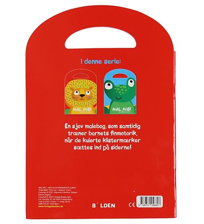 Forlaget Bolden Colouring Book - Paint me w. Stickers - Danish