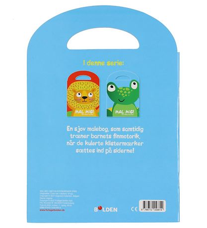 Forlaget Bolden Colouring Book - Paint Me! w. Stickers - Danish