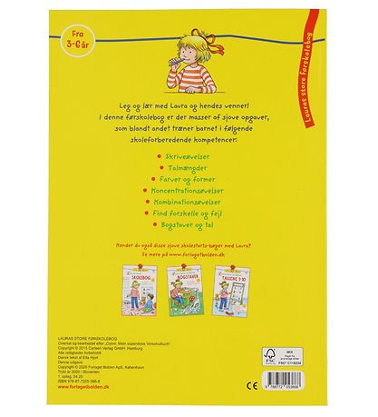 Forlaget Bolden Activity Book Book - Laura's Large Preschool Boo