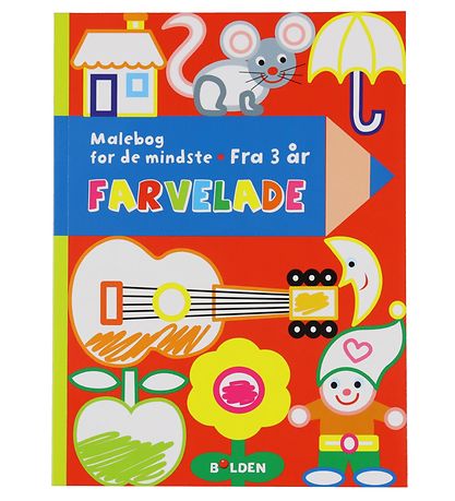 Forlaget Bolden Colouring Book - Color Barn - Lining The Littles