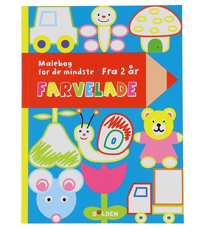 Forlaget Bolden Colouring Book - Color Barn - Lining The Littles