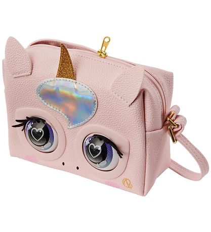 Purse Pets Bag w. Flashing Eyes - Unicorn