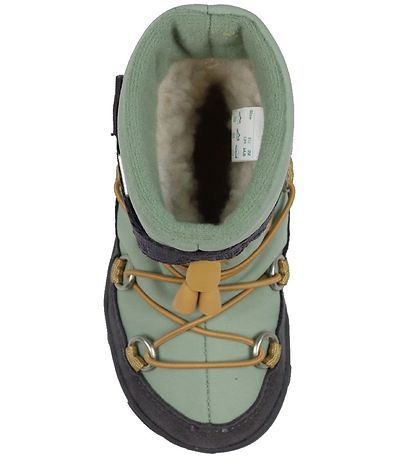 Affenzahn Winter Boots - Snowboot Econyl - Grey/Green