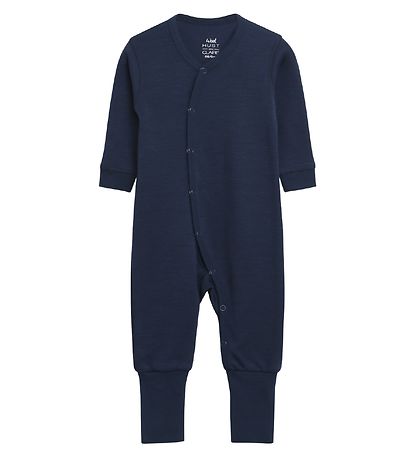 Hust and Claire Jumpsuit l/s - Mobi - Wool - Navy