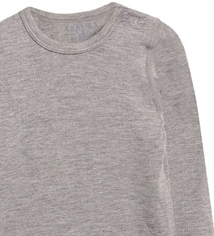 Hust and Claire Samfella L/æ - Buller - Bambus - Grey Melange