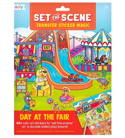 Ooly Límmiðasett - Setja söguna - Day At The Fair