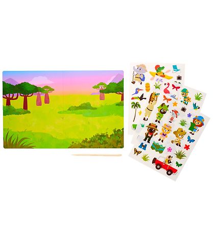 Ooly Sticker Set - Set The Scene - Jungle Journey