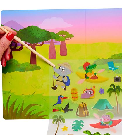 Ooly Sticker Set - Set The Scene - Jungle Journey