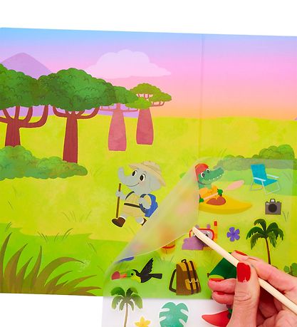 Ooly Sticker Set - Set The Scene - Jungle Journey