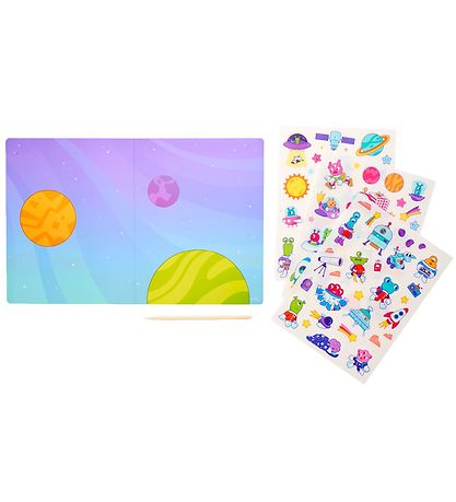 Ooly Sticker Set - Set The Scene - Galaxy Buddies