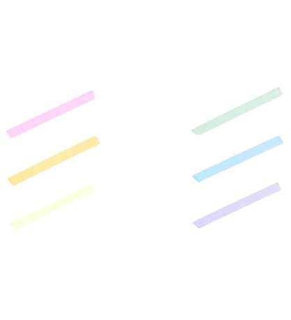 Ooly - 6 Pcs - Color Block Highlighters