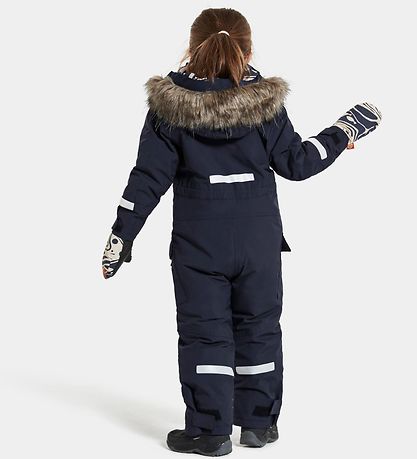 Didriksons Snowsuit - The polar bear - Navy/Granelito