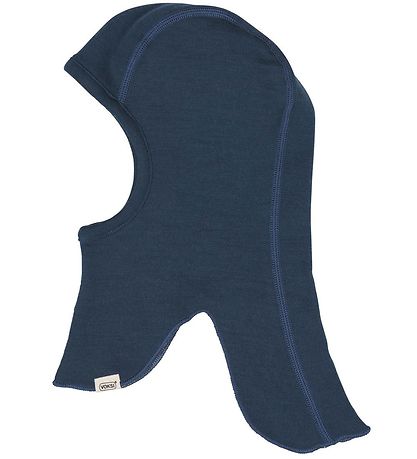 Voksi Schlupfmütze - Wolle - 2-lagig - Umkehrbar - Poppy Blue