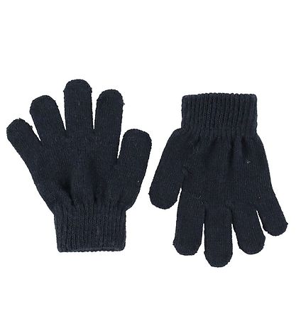 Racing Kids Gloves - Knitted - Wool - Navy