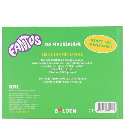 Forlaget Bolden Book - Fantus And The Machines - Danish