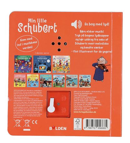 Forlaget Bolden Book w. Sound - My Little Schubert - Danish